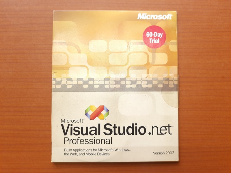 Visual Studio .Net Professional 2003 60 Day Trial Unused Unactivated