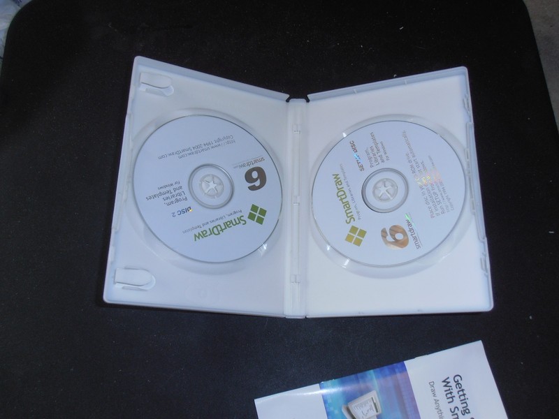 SmartDraw 6 Profesional (PC, 2004) with key gallery