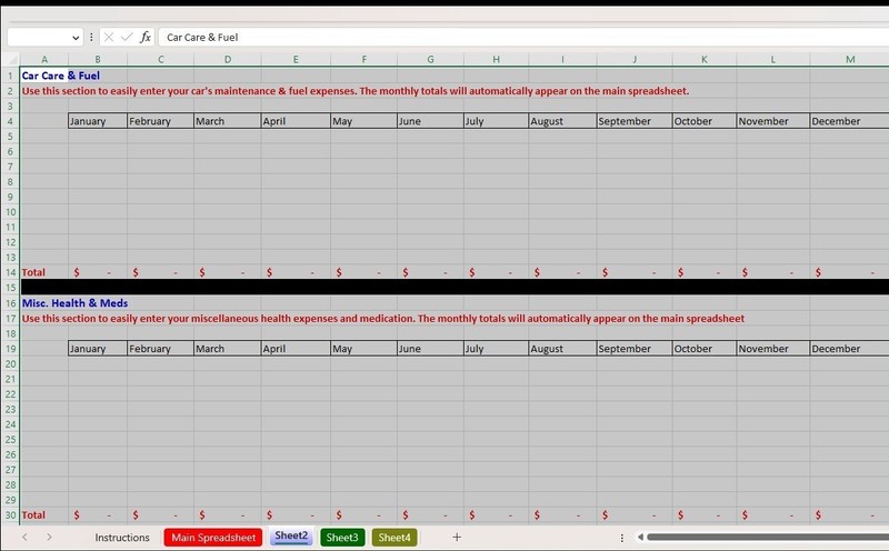 Checkbook Register Excel Spreadsheet, For PC or Android + FREE Budget Template gallery