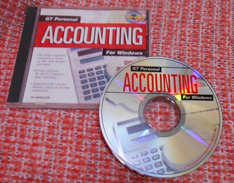 GT Personal Accounting for Windows (PC, 1995) DOS IBM Computer + FREE Gift