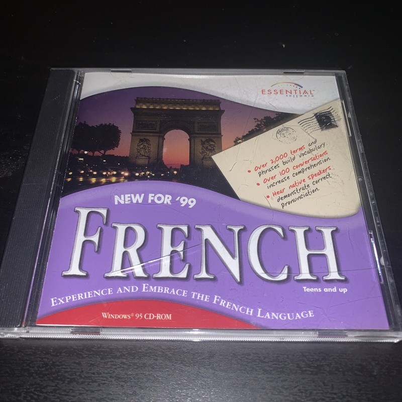 French: Experience and Embrace the French Language (Windows 95 CD ROM)