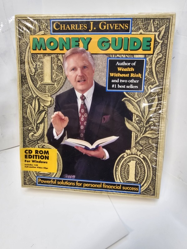 NEW VINTAGE 1994 CHARLES J. GIVENS MONEY GUIDE CD ROM EDITION FRIENDLY SOFTWARE