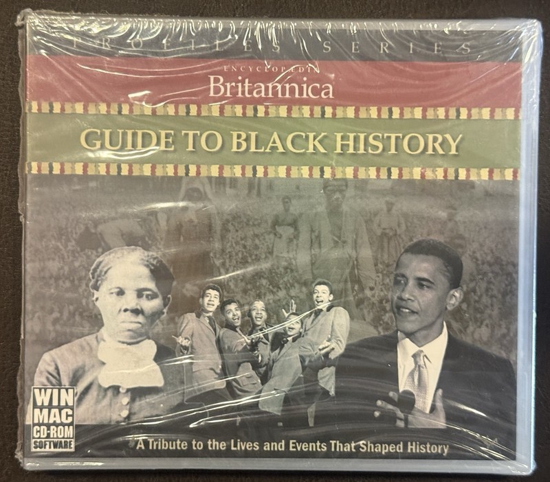 Encyclopedia Britannica [Win & Mac - CD] Guide to Black History * 798936835444