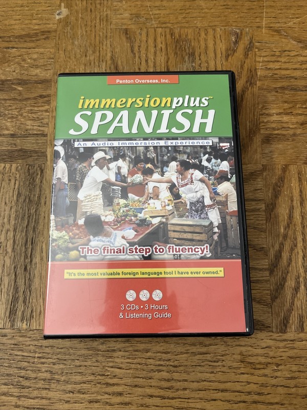 Immersion Plus Spanish Software