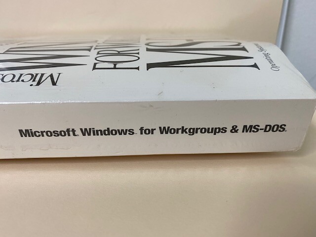 Microsoft Windows For Workgroups & MS-DOS Including Floppy Disks & Product ID gallery