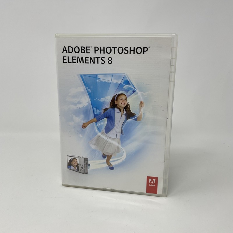 Adobe Photoshop Elements 8 Software for Mac OS with Serial Number