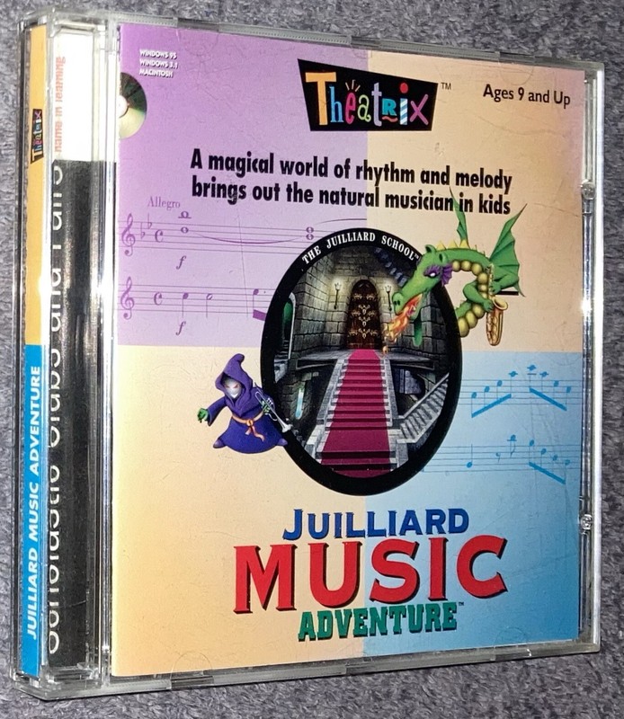 Juilliard Music Adventure CD-ROM Teaching For Kids (Windows / Mac) Theatrix
