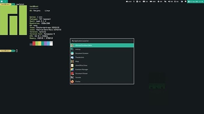 Latest New Release Manjaro Linux i3 OS Operating System for PC on DVD gallery