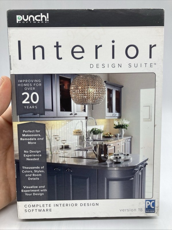 Interior Design Suite Version 18 by Punch! Software PC DVD-ROM New/Sealed gallery