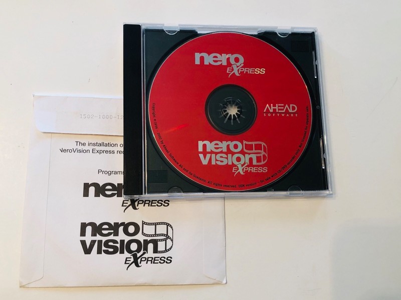 NERO 5 Burning Rom: V 5.5 OEM eXpress 1996 - 2002 Ahead Software AG Serial Inc gallery
