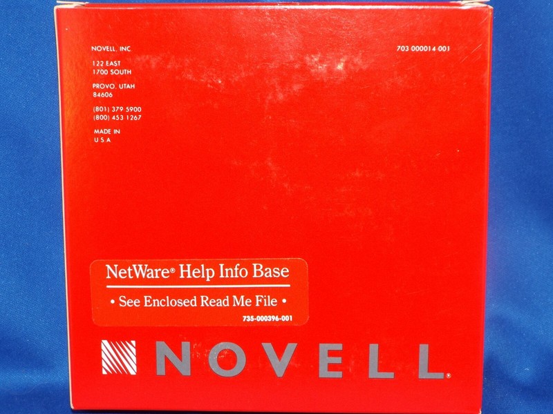 Vintage Novell Netware High Performance Connectivity Products Software on 5.25" gallery