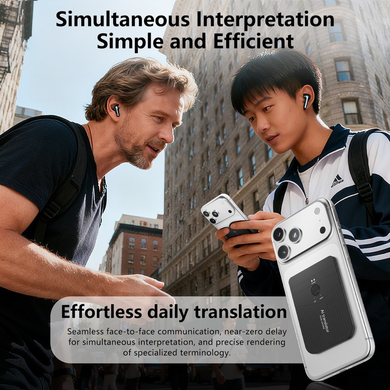 Language Translator Device Two-Way Instant 136 Languages Voice & Text & Offline gallery