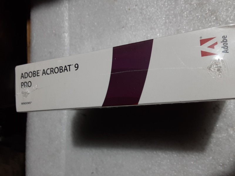 Adobe Acrobat 9 Pro Professional for Windows New Sealed gallery