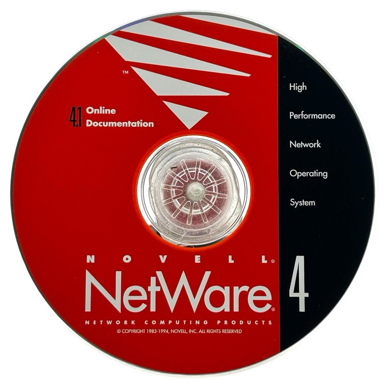 Novell NetWare 4.1 High Performance Network Operating System & Encyclopedia 1995 gallery