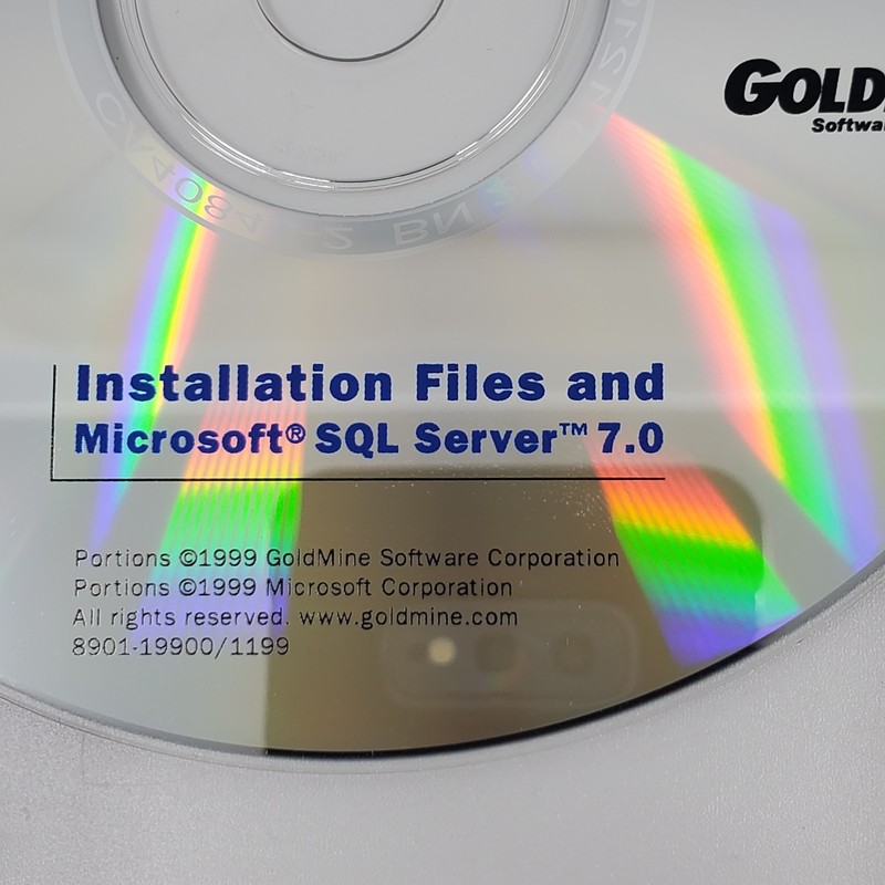 Vintage Boxed PC Software - GoldMine Front Office 2000 gallery