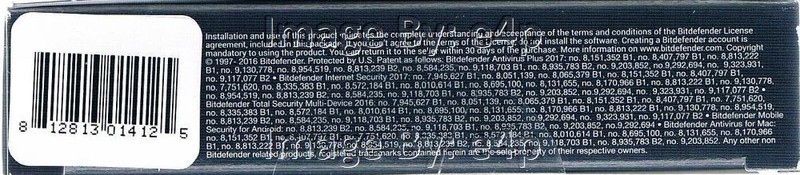 BITDEFENDER INTERNET SECURITY 2017 3 PCS 2 YEARS BRAND NEW FACTORY SEALED RETAIL gallery