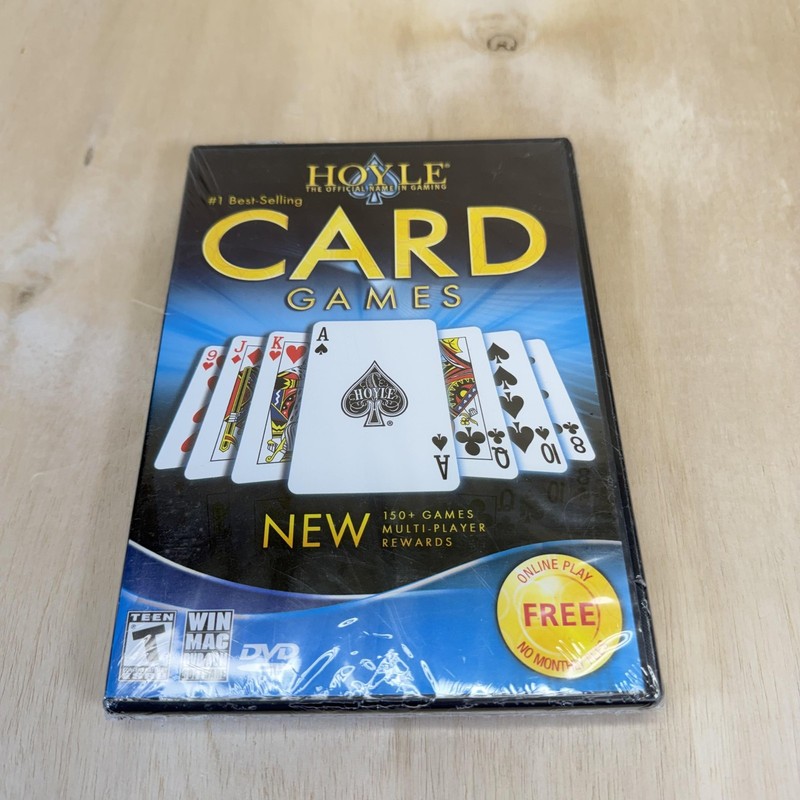 Encore Hoyle Card Games PC DVD-ROM Windows Mac 16544-WRP New Factory Sealed