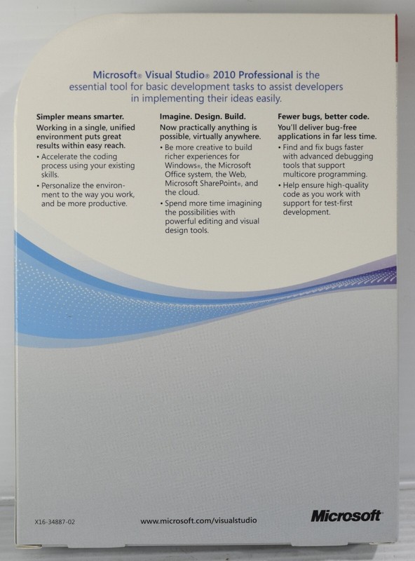 Microsoft Visual Studio 2010 Professional (Academic RETAIL Version) Product Key gallery