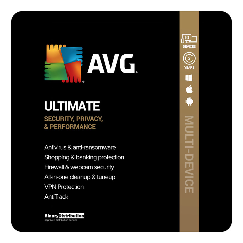 AVG Ultimate 2026 - 10 Devices - 3 Years - [Download]