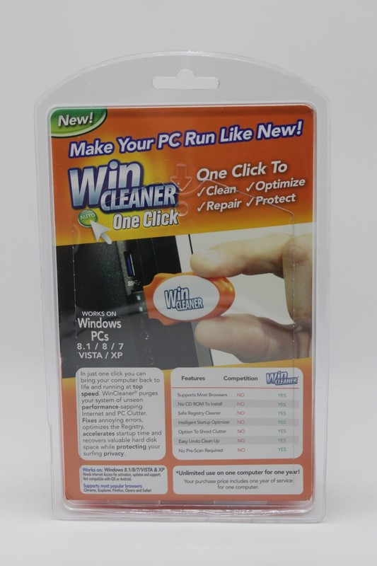 Win Cleaner USB-One Click, Fast & Easy Computer Clean,Optimize, Repair NEW gallery