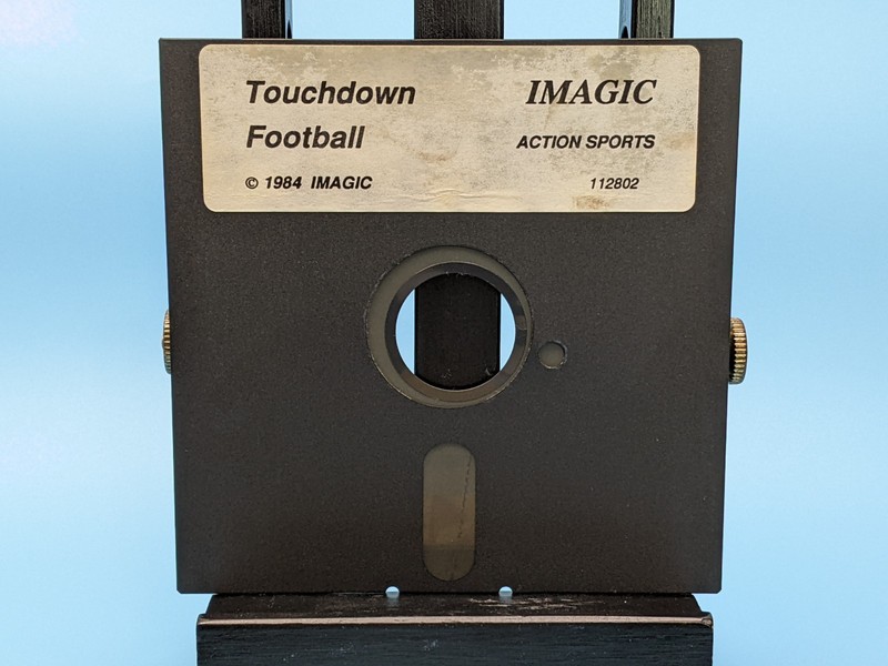 Touchdown Football Imagic 5.25 Floppy Commodore 64/128: Vintage 1984 / Untested gallery