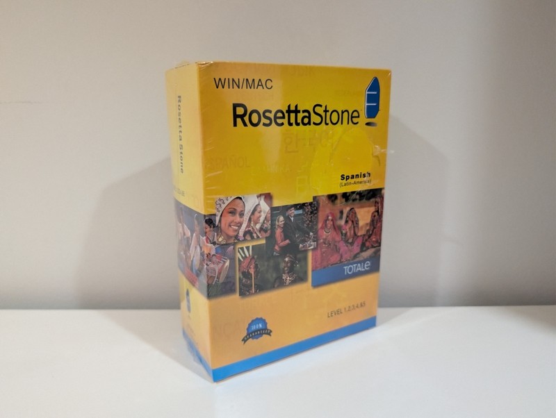 Rosetta Stone Spanish (Latin America) Level 1-5 Set Education Language Learn New