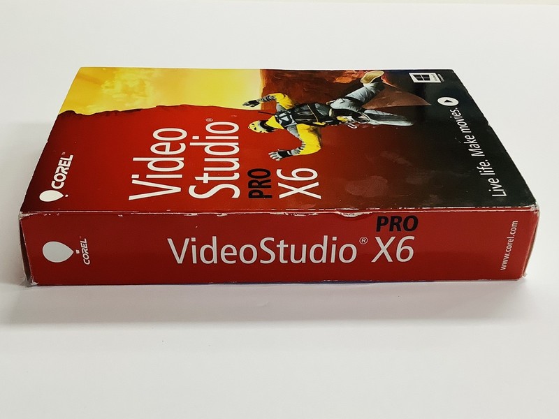 Corel: Video Studio Pro X6 (Windows) With Serial Number FREE SHIPPING (ACC) gallery