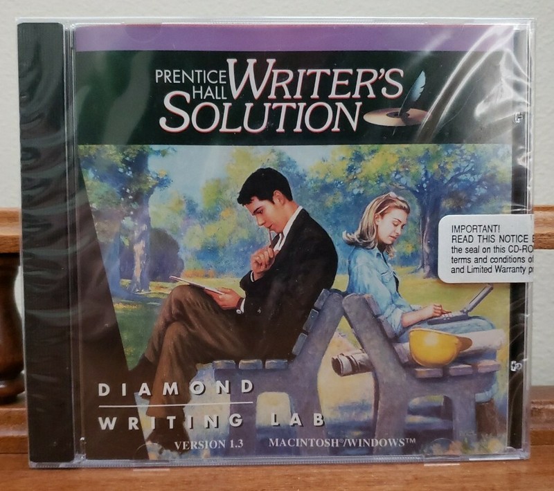Prentice Hall Writer’s Solution Writing Lab CDROM SOFTWARE Version 1.3 WIN/MAC