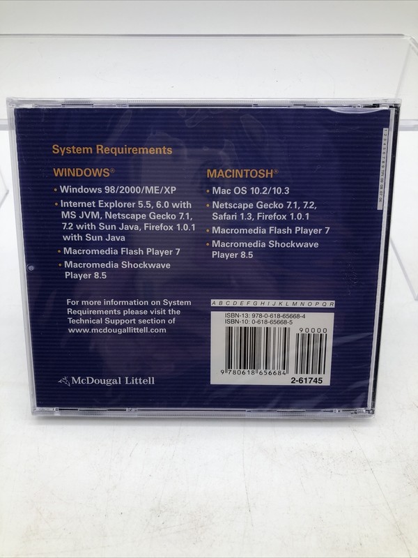 McDougal Littell Home Tutor Diagnostic Middle School Math Course 2 on CD-ROM gallery
