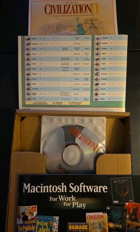 Sid Meier’s Civilization II-For Mac Computers-CD-Rom With Box Manual & Paperwork gallery