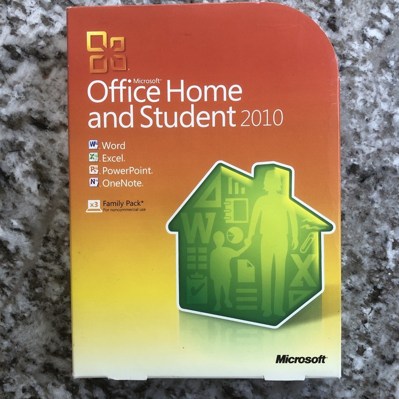 Microsoft Office 2010 Home and Student Family Pack 3 PC Word Excel PowerPoint gallery