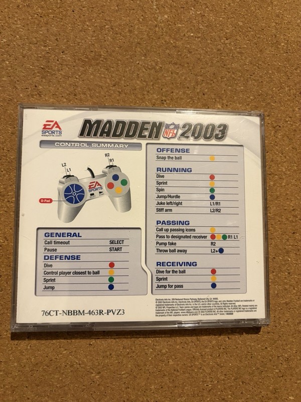 EA Sports Madden 2003 for Windows PC CD-ROM In Very Good Condition gallery