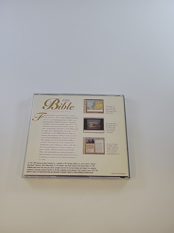 The Complete Multimedia Bible: King James PC CD religious Gospel study tools! gallery