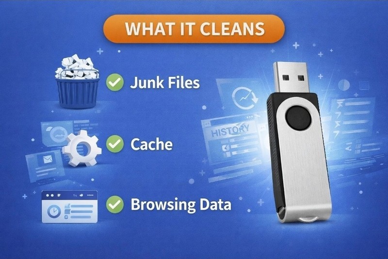 JML | BleachBit Privacy Cleaner USB Toolkit PC Cleanup No Subscription Portable gallery