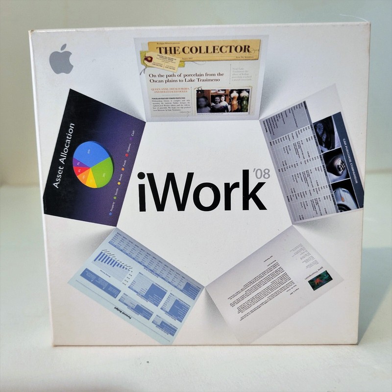 Apple iWork ’08 Office Software Suite Mac – Retail