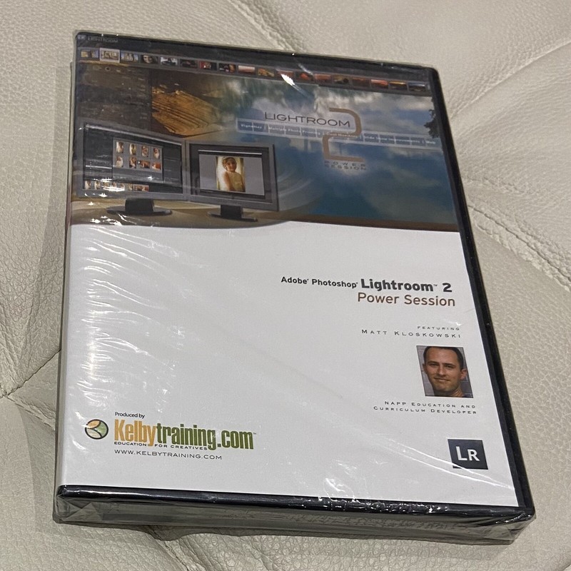 Adobe Lightroom 2 Power Session DVD by Matt Kloskowski New Sealed