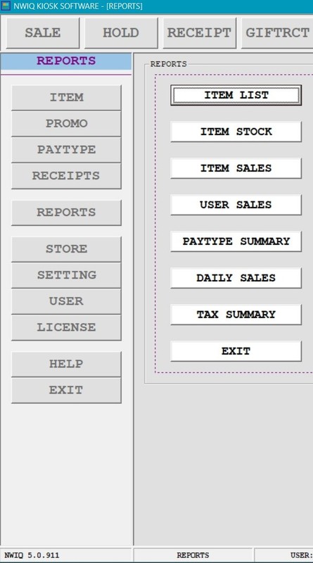 NWIQ Point Of Sale Software - Booth Inventory Billing gallery