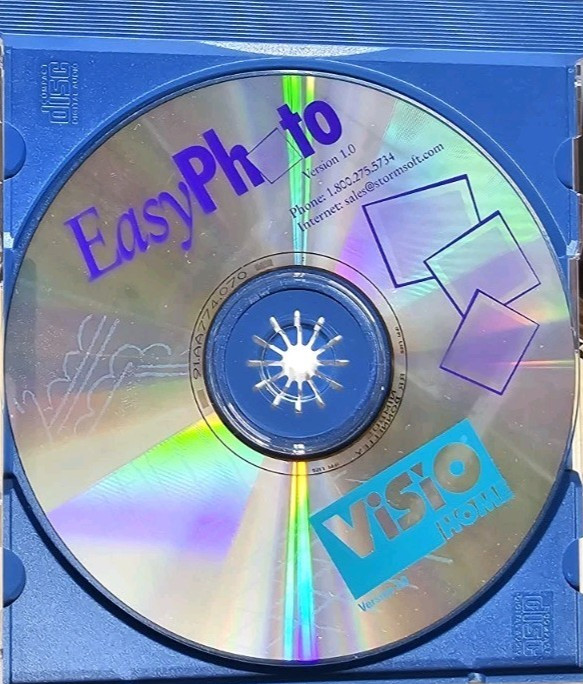 EASYPHOTO VERSION 1.0 VISIO HOME VERSION 3.0 CD ROM