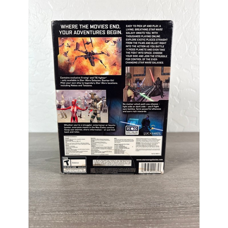 Star Wars Galaxies: Starter Kit - PC Complete With All 6 Discs gallery