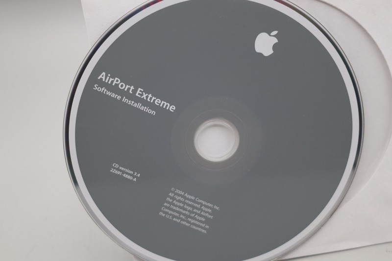 2004 - Apple Airport Extreme Software Installation CD Version 3.4 - Dut's Deals gallery