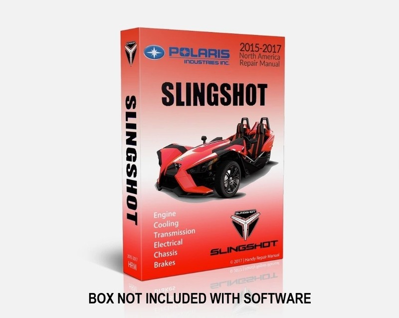 POLARIS SLINGSHOT SL SLR SERVICE REPAIR MANUAL MAINTENANCE 2015 2016 2017 CD gallery