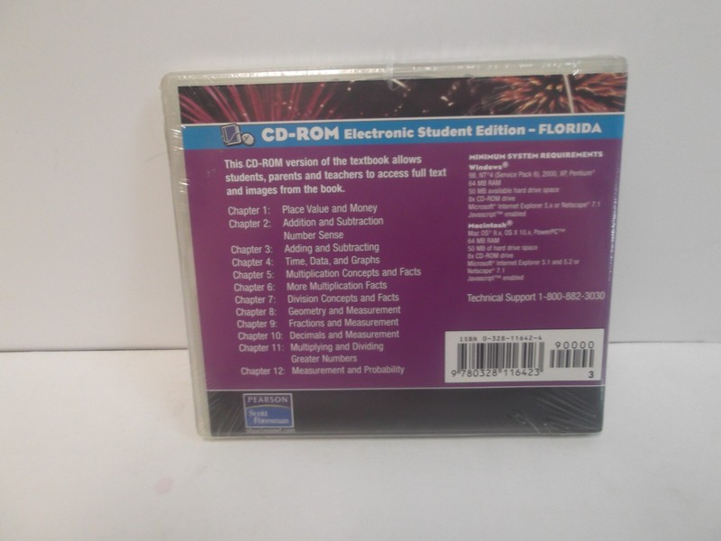 FLORIDA MATHEMATICS ELECTRONIC STUDENT EDITION CD ROM NIP gallery