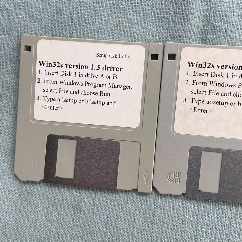 Software Drivers Win32s Version 1.3 VGA Master Reveal AITech Diamond Multimedia gallery
