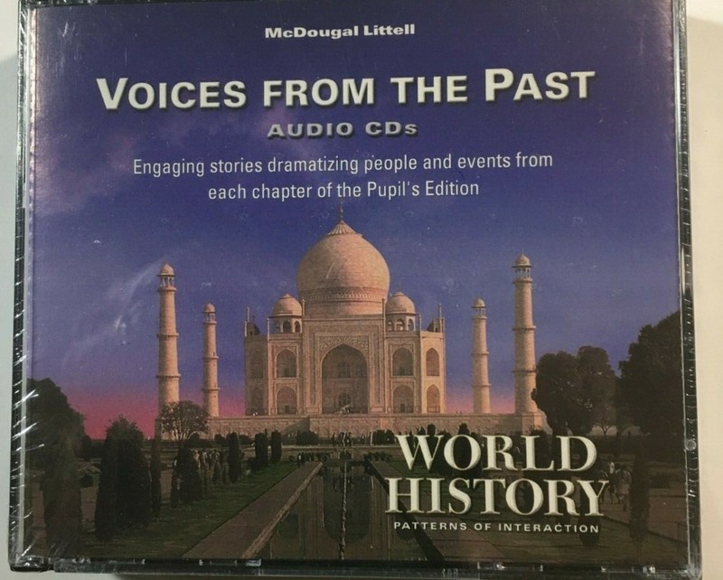 McDougal Littell Voices From The Past Audio CDs World History Patterns