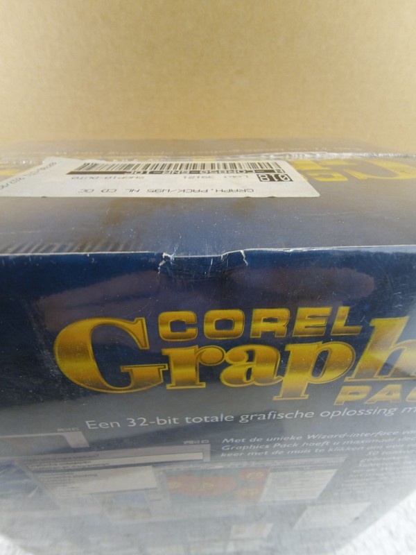 Corel Graphics Pack NL Big Box Sealed Dutch 32-Bit Design Software Windows 95 CD gallery