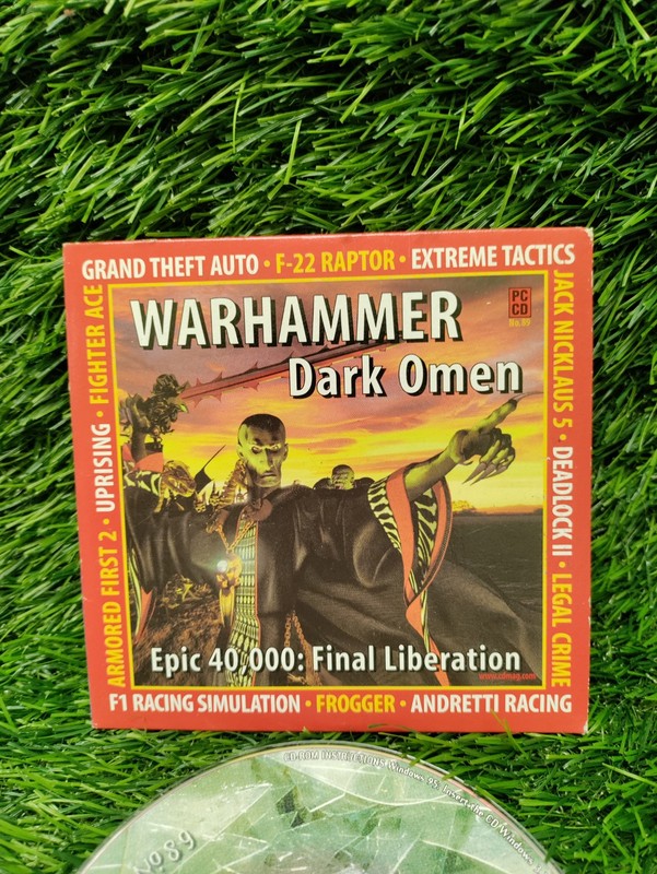 Computer Games Strategy Plus - demo/sampler disc - Warhammer Dark Omen, GTA PC gallery