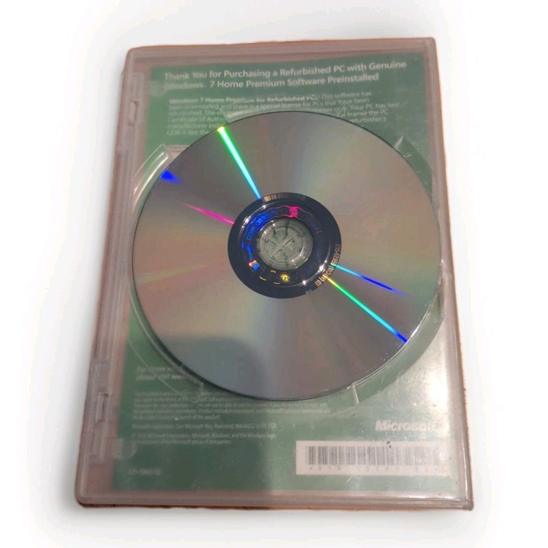 Microsoft Windows 7 Home Premium Software For Refurbished PCs (No Product Key) gallery