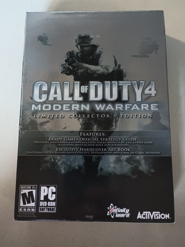 Call of Duty 4: Modern Warfare Limited Collector’s Edition PC Game Complete