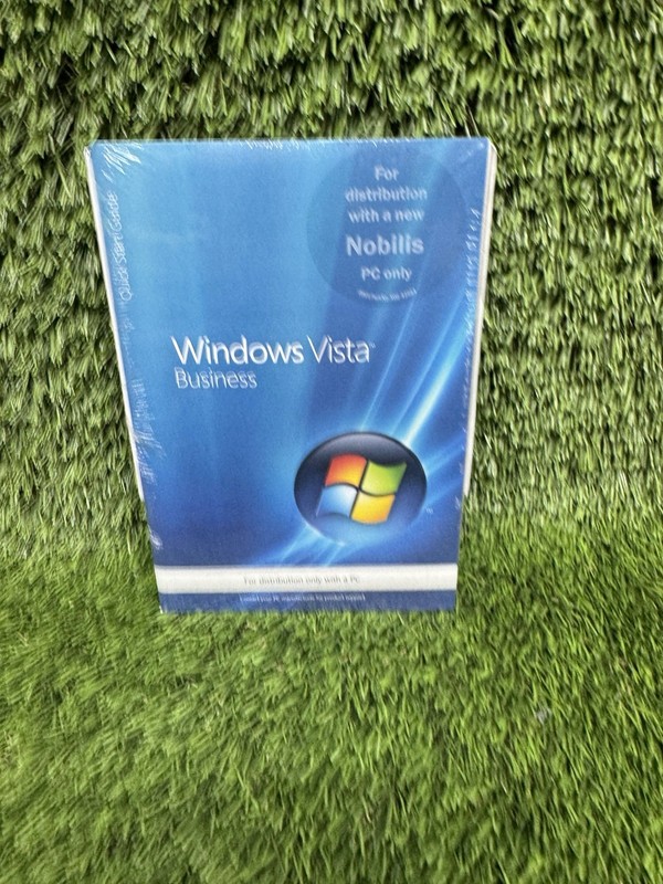 Microsoft Windows Vista Business  NOBILIS PC ONLY 32 BIT ONLY NEW SEALED!