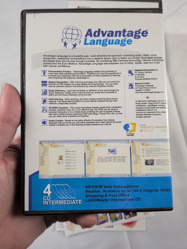 Advantage Language Breakthrough Interactive Learning-Spanish Complete Set Bonus gallery